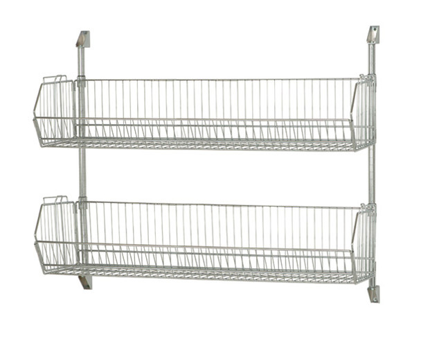 Quantum Medical Cantilever Wall Mount – 14" x 48", 48" x 34", Fully Utilizes Wall Space, Chrome Finish