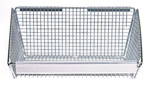 Quantum Medical Clear Label Holder – Width of Basket Measures 32", User Friendly, For Organized Storage