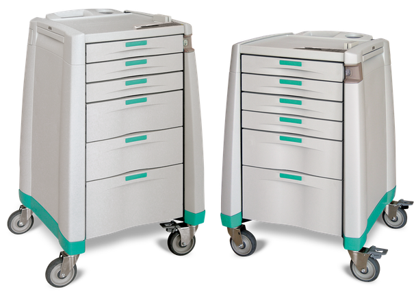 Capsa Healthcare AC-Avalo AC Computer Tray – 1 ea, Precision‑welded Steel Frame with High‑impact Panels