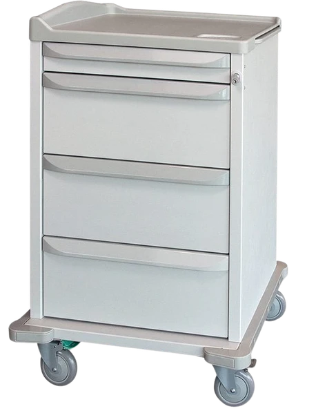 Capsa Healthcare Bison Gray AC-Trash Can – 1 ea, Medication Administration Process, Organized Med Pass
