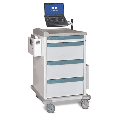 Capsa Healthcare Blue Bin Kit – 2 Configuration Options, 1 ea, Medication Administration Process