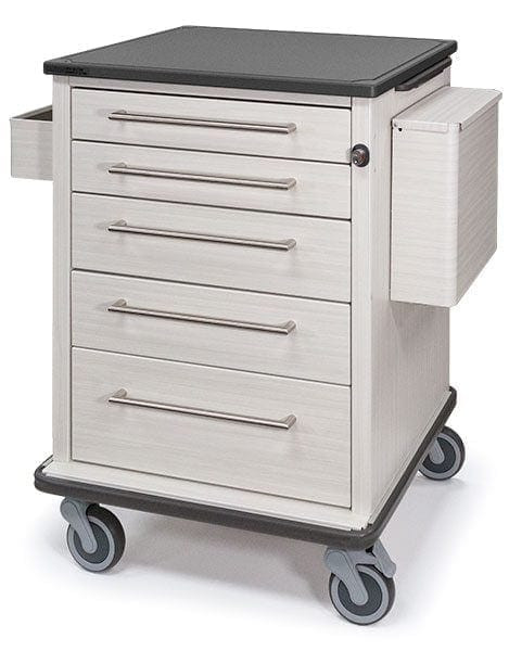 Capsa Healthcare Vintage Encore Treatment Cart – 5 Configuration Options, 1 ea, In Addition to Designer Style