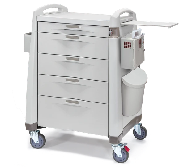 Capsa Healthcare Av Casters Upgrade – 1 ea, Precision‑welded Steel Frame with High‑impact Panels