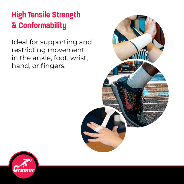 Performance Health Cramer 750 Athletic Tape – 2 Configuration Options, 32 per case, 1½" X 15 Yds