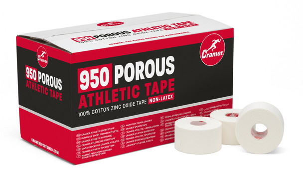 Performance Health Cramer 950 Porous Athletic Tape – 4 Configuration Options, Cs, 1½" X 15 Yds