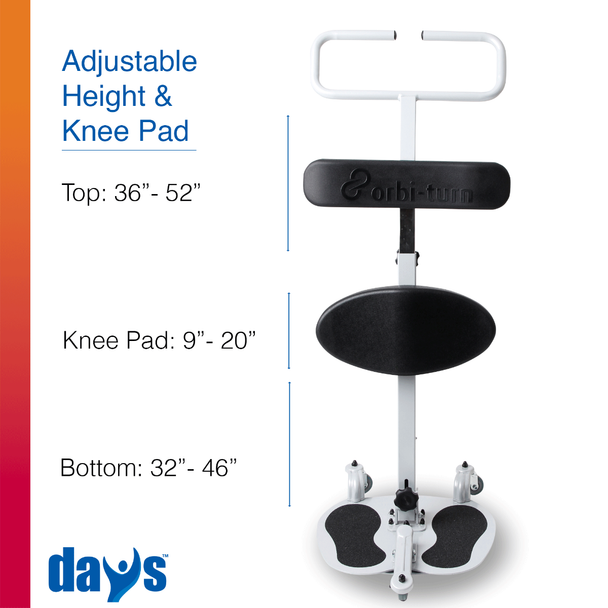 Performance Health Days Orbi-Turn – 1 ea, For Easier Standing and Seat-To-Seat Transitions