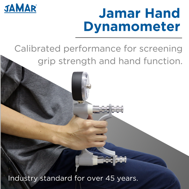 Performance Health Jamar Hydraulic Hand Dynamometer – 1 ea, Ideal for Physical Therapy Pros