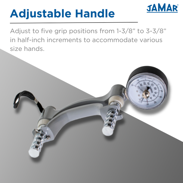 Performance Health Jamar Hydraulic Hand Dynamometer – 1 ea, Ideal for Physical Therapy Pros