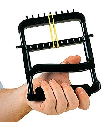 Performance Health Rolyan Basic Hand Exerciser: Ergonomic Grip Strength Builder – 7 Configuration Options