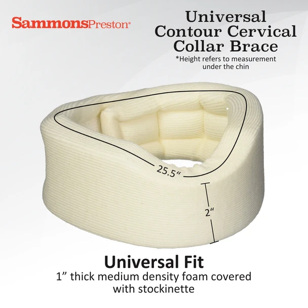 Performance Health Sammons Preston Universal Contour Cervical Collars – 1 ea, Cervical Contour Collar