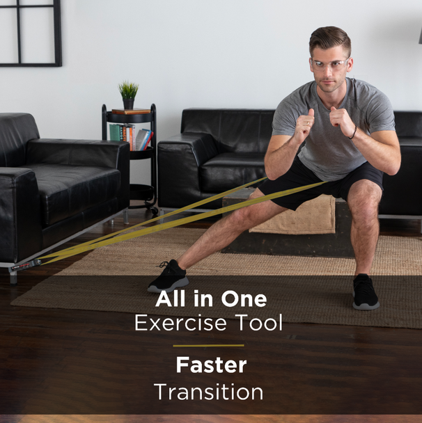 Performance Health Theraband CLX – Resistance Band with Loops, 17 Configuration Options, 1 ea