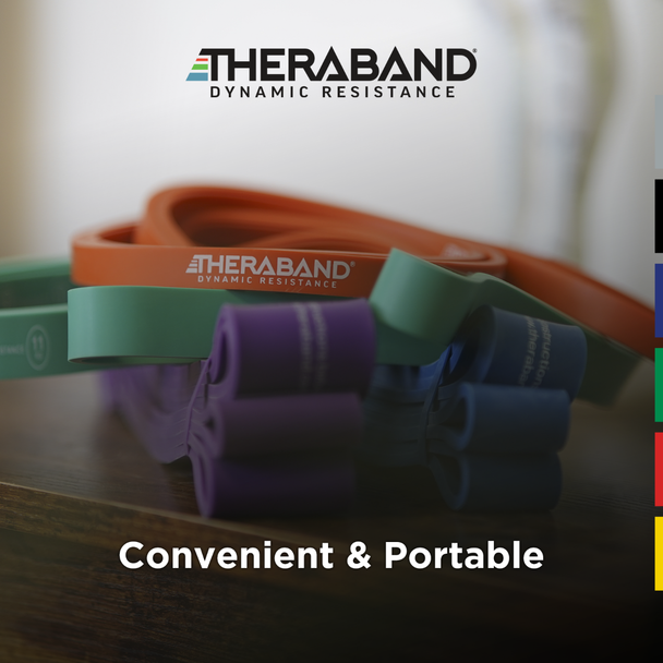 Performance Health Theraband Heavy Resistance Bands – 2 Configuration Options, 1 ea, 35 Lbs
