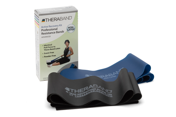 Performance Health Theraband Resistance Band Advanced Kit – 1 ea, • Beginner Kit Bands 1 Each: Yellow