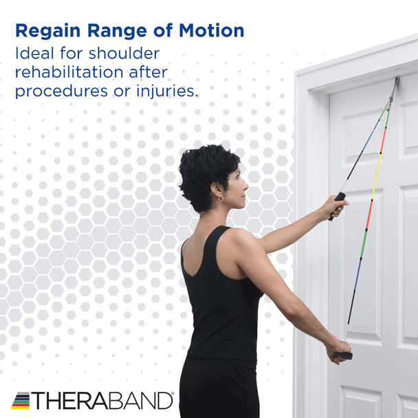 Performance Health Theraband Shoulder Pulley – 3 Configuration Options, Cs, For Orthopedic Recovery