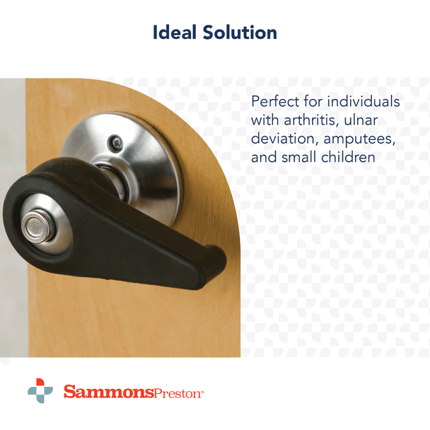 Performance Health Sammons Preston Rubber Doorknob Extension – Improve Grip and Accessibility