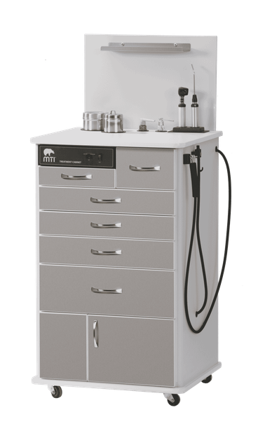 MTI TC100BS Cabinet – Stand-up, Standard Configuration 1, For Exam and Treatment Rooms, OEM Equipment for
