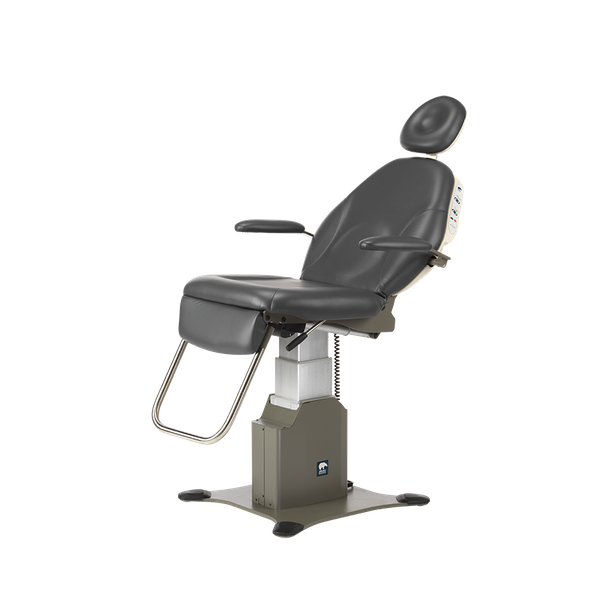 MTI 403 Exam Chair – 550 lb Patient Capacity, Swivel Top with Power Lift and Back, For Exam and Procedure
