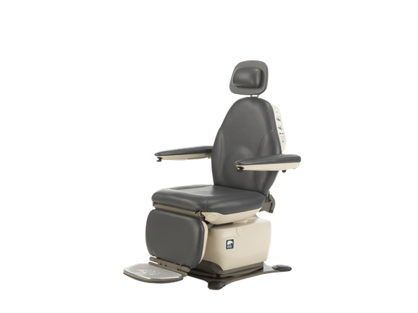 MTI 463 Exam Chair – ADA Compliant, 725 lbs. Patient Capacity, Power Lift, Back and Foot Extension