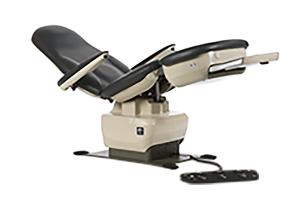 MTI 528 Podiatry Chair – 725 lbs. Patient Capacity, Power Lift with Coordinated Leg Rest, For Exam and