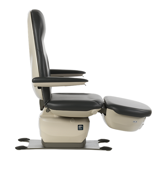 MTI 529W Podiatry Chair – ADA Compliant, 850 lbs. Patient Capacity, Bariatric Width with Power Lift