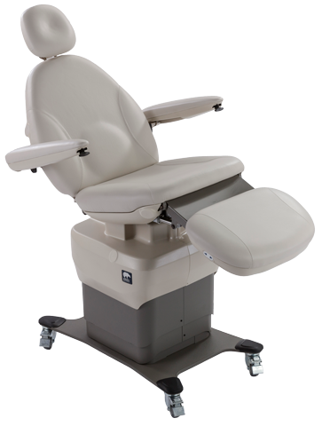 MTI 829 Procedure Chair – ADA Compliant, 725 lbs. Patient Capacity, Power Lift, Back and Leg Rest
