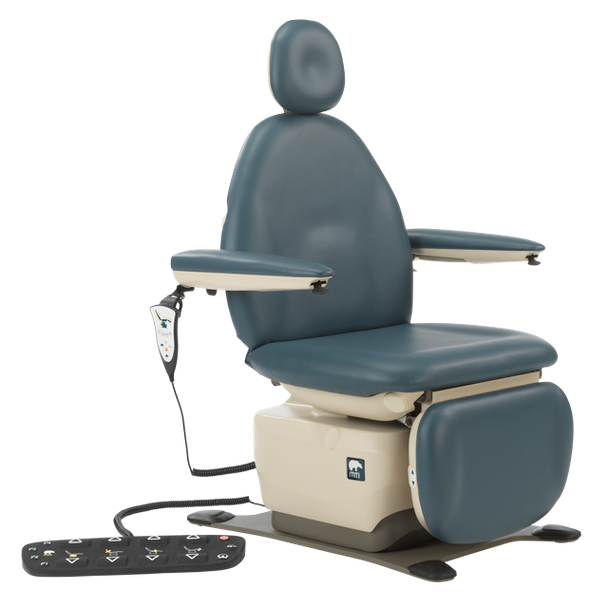 MTI 830-17 Exam Chair – ADA Compliant, 725 lbs. Patient Capacity, 17 Inch Entry Height for Safer Transfers