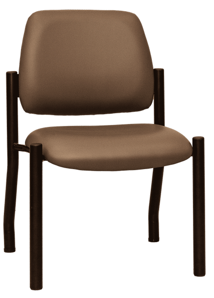 MTI 301 Side Chair – Armless, Ergonomic Backrest, 425 lbs. Capacity, For Exam and Waiting Rooms