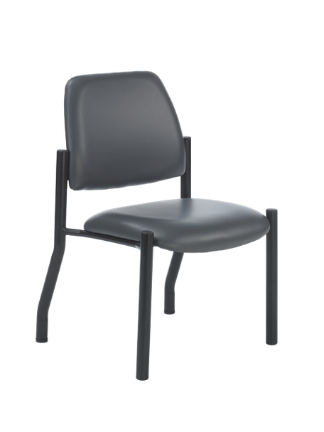 MTI 301 Side Chair – Armless, Ergonomic Backrest, 425 lbs. Capacity, For Exam and Waiting Rooms