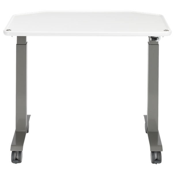 MTI 700 Mobile Instrument Table – Adjustable Height, Ultra White Top, 200 lb Capacity, For Surgery and