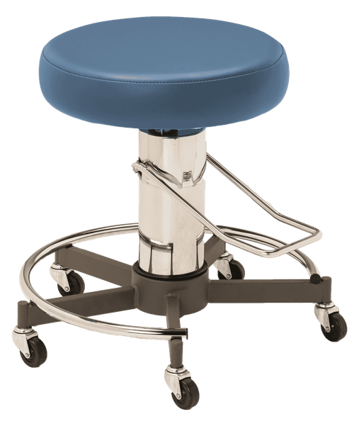 MTI 328 Stool – Hydraulic Pump without Backrest, 350 lbs. Capacity, For Exam and Procedure Rooms