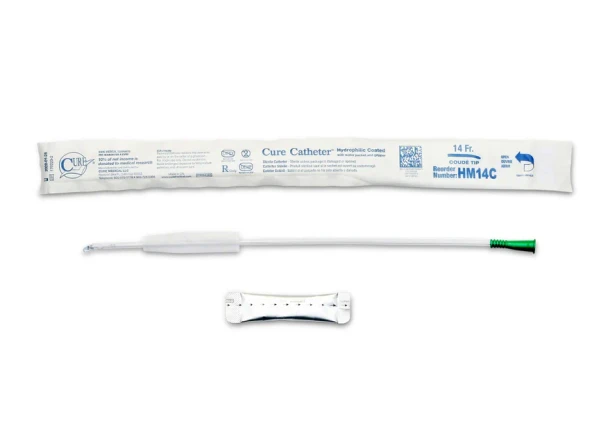 Convatec Hydrophilic Cure Catheter – 8FR to 18FR French Sizes, Boxes of 3 or 10 or 30, Sterile