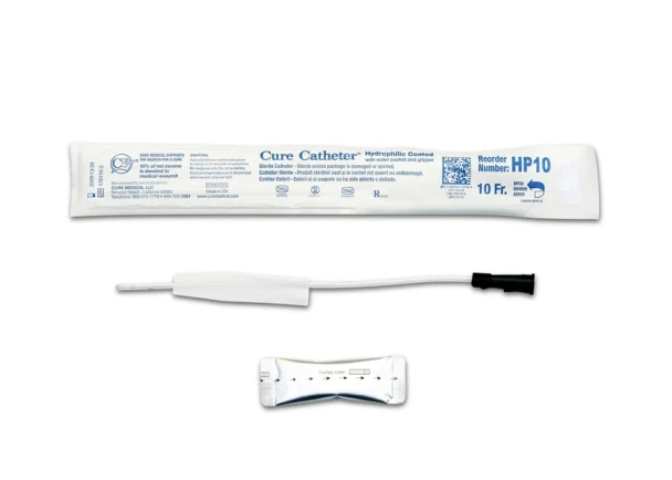 Convatec Hydrophilic Cure Catheter – 8FR to 18FR French Sizes, Boxes of 3 or 10 or 30, Sterile