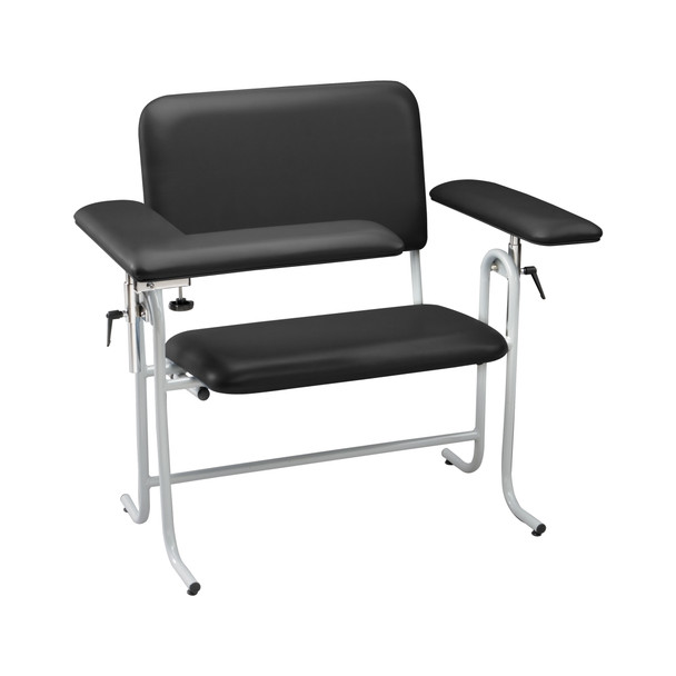 Dukal Bariatric Blood Draw Chair – 700 lb Capacity with Adjustable Flip Arm & Tool-Free Assembly