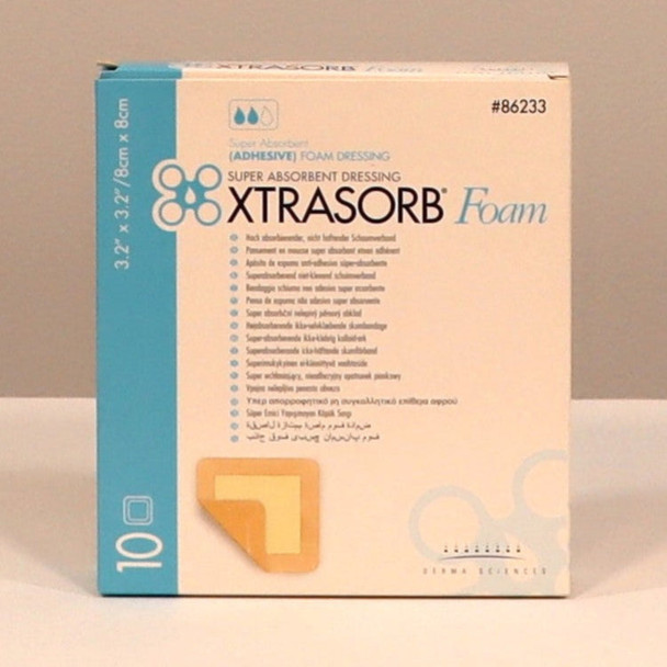 Gentell Xtrasorb Sterile Dressings – 3 in x 3 in to 6 in x 9 in Sizes, Boxes of 5 or 10, Sterile
