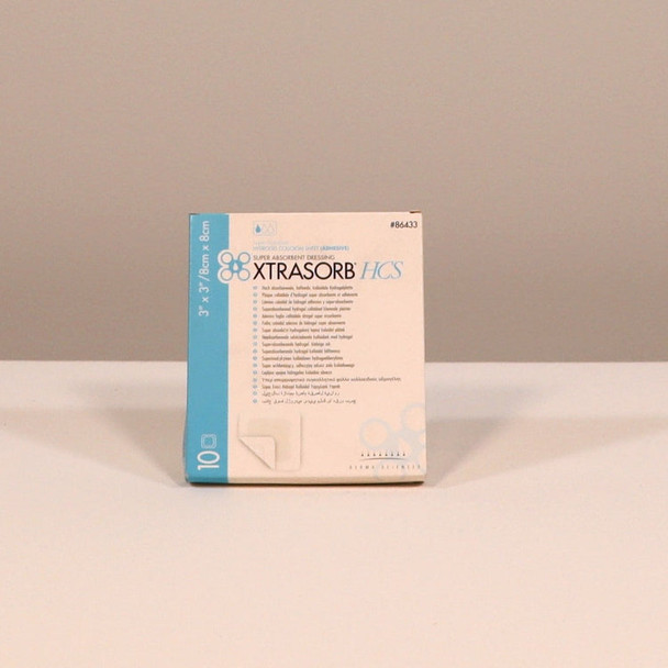 Gentell Xtrasorb Sterile Dressings – 3 in x 3 in to 6 in x 9 in Sizes, Boxes of 5 or 10, Sterile