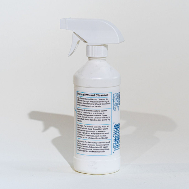 Gentell Dermal Wound Cleanser Spray Bottle – Boxes of 6, For Wound Cleansing, Genuine Gentell Product