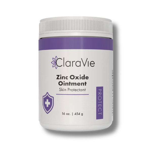 Gentell ClaraVie Zinc Oxide Ointment – Boxes of 12, For Daily Skin Care, Genuine Gentell Product