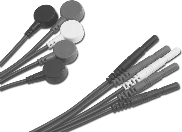 Conmed R Series Safety Leadwires – 24", 36" – Radiolucent – Sold as 5/pk – for Patient Monitoring Systems