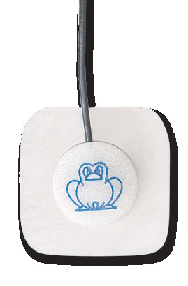 Conmed Softrace Pediatric ECG Electrodes – 0.9", 1.2" – Radiolucent – Sold as 3/pch – Genuine Conmed Supply