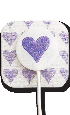 Conmed Softrace Pediatric ECG Electrodes – 0.9", 1.2" – Radiolucent – Sold as 3/pch – Genuine Conmed Supply