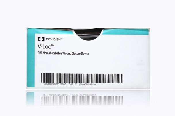 V-Loc PBT 3-0 Barbed Suture Reloads – 4" & 6" Knotless, Non-Absorbable Surgical Sutures for Endo Stitch
