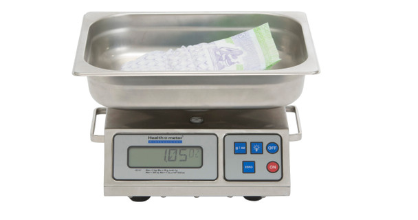 Health O Meter 3400KL Digital Wet Diaper/Lap Sponge/Organ Scale with Pan – For Clinics and Physician Offices