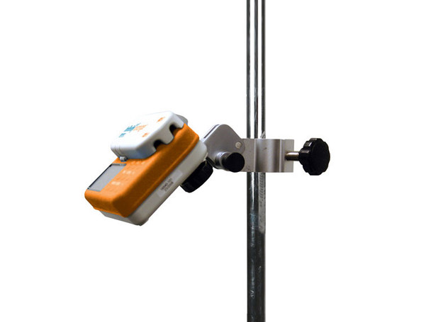 Moog Adjustable Angle Pole Clamp – For Infinity & Infinity Orange Enteral Pumps, IV Pole Mount