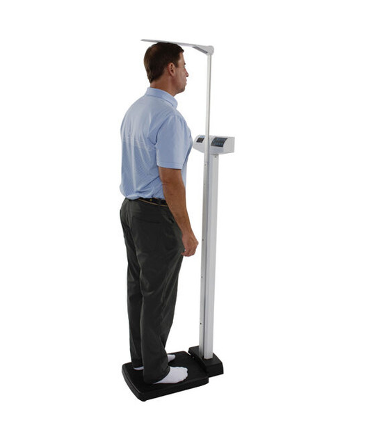 Health O Meter 502KL Digital Physician Scale with Integrated Digital Height Rod – 660 lb Capacity