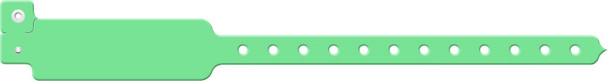 Medical ID Solutions 100 Series Adult/Pediatric Vinyl Wideface Write-On Wristbands – One-Time-Use snap closure
