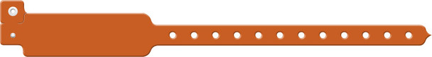 Medical ID Solutions 100 Series Adult/Pediatric Vinyl Wideface Write-On Wristbands – One-Time-Use snap closure