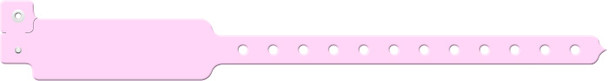 Medical ID Solutions 100 Series Adult/Pediatric Vinyl Wideface Write-On Wristbands – One-Time-Use snap closure