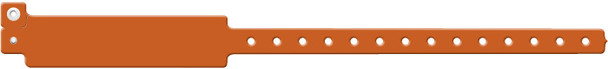 Medical ID Solutions 200 Series Adult Vinyl Wideface Write-On Wristbands – One-Time-Use snap closure