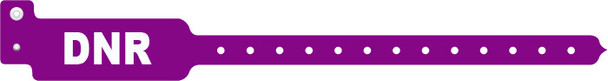 Medical ID Solutions 3100 Series Adult/Pediatric Tri-Laminate Wideface DNR Alert Wristbands