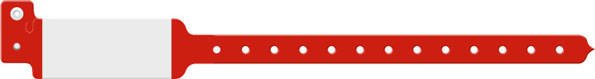 Medical ID Solutions 3120 Series Adult/Pediatric Tri-Laminate Wideface Imprint Wristbands – Boxes of 500